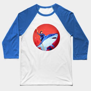 Joan of Shark_RoundVersion Baseball T-Shirt